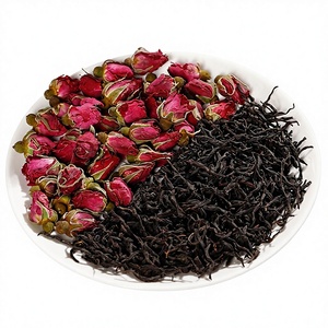 Tè di Bellezza alla Rosa a Doppio Petalo, Miscela di Erbe Salutari 60g Grado <span class=keywords><strong>S</strong></span> Zhengshan Xiaozhong, Tè in Bustine Sostitutivo all'Ingrosso - Product Image 1