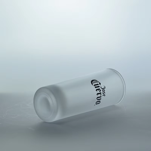 Vaso de Tequila Mexicano Recto Esmerilado de 2oz con Logotipo Personalizado, con Elegantes Patrones Góticos, Nuevo Diseño para Bares, Fiestas y Festivales - Product Image 3