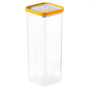 Barattolo de Plástico (2,5L) COLOR STYLE Amarillo Calabaza V60129400904 - Product Image 2