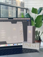 Caja de Cartón Rígido Kraft Ecológica con Logotipo Personalizado, Caja Pequeña de Papel para Cosméticos, Perfume, Lápiz Labial