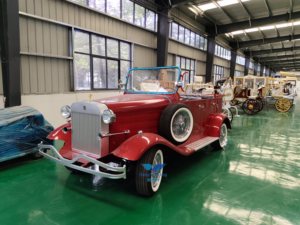 Hengyisheng Fabricante Atractivo Clásico 5 Asientos CE Certificado Vintage Retro Sedán Eléctrico 30 km/h Velocidad Máxima para Gama Alta - Product Image 2