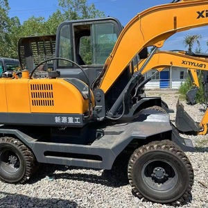 Excavadora de ruedas pequeña Xinyuan 75 de segunda mano, fabricantes de bajo precio, suministro de excavadora Xinyuan 75-9 de segunda mano a la venta - Product Image 1