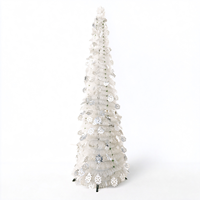 Sapin de Noël artificiel de haute qualité de 1,50 m (5 pieds) avec support métallique pour la décoration de fête de Noël
