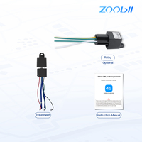 Mini Relé Automotriz de 12V 40A de 4 Pines con Soporte de Plástico, Protección Anti-Golpes, SPST NO para Uso en Automóviles, Rastreo GSM/GPS