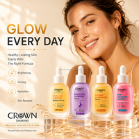 Collection de sérums pour le visage, vitamine C, bakuchiol, acide kojique, éclaircissant, hydratant, anti-âge, ensemble de soins de la peau, fournisseur de marques privées