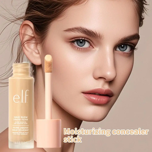 Base de Maquillaje Líquida <span class=keywords><strong>Elf</strong></span> Primer, Corrector de Cobertura Total, Iluminador, Contorno en Gel, Base Facial Hidratante de Larga Duración, Maquillaje con Brillo - Product Image 1