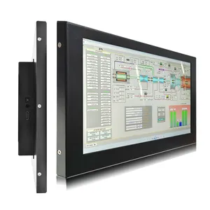 Hdmi静電容量式タッチパネル液晶ディスプレイ10.1インチtftled静電容量式タッチスクリーンスクリーンモニターIp65産業用モニター