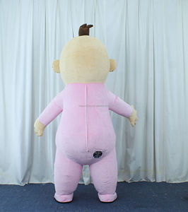 3m gigantesche bambole di peluche in 3D Design Costume da mascotte gonfiabile grande bambino Costume tutina - Product Image 3