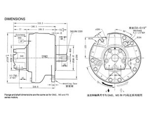 มอเตอร์ INM2-420ห้าดาวในซีรีย์ลูกสูบเรเดียลไฮดรอลิกปั๊ม INM2-500 INM2-600 INM2 INM2-630 - Product Image 2