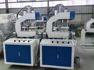 Machine de fabrication de fenêtres de haute qualité, machine à souder PVC UPVC à <span class=keywords><strong>double</strong></span> tête - Product Image 3