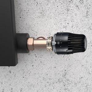 Byelearn House utilisant une <span class=keywords><strong>tête</strong></span> de vanne de radiateur <span class=keywords><strong>thermostatique</strong></span> noire pour système de chauffage au sol - Product Image 4