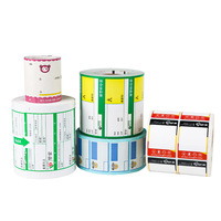 Autocollant thermocollant personnalisé, impression de logo de marque coloré, utilisation agricole, formes multiples, certificat de conformité, étiquette de prix