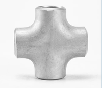 Raccords de tuyauterie croisés égaux à quatre voies en acier inoxydable soudé SS304/316L, OEM, fournisseur de Wenzhou