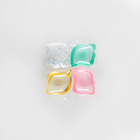 Dosettes de détergent hautement actives OEM 3 en 1 Détergent ECO en capsules Dosettes de lessive 5 en 1 Dosettes de détergent à lessive OEM