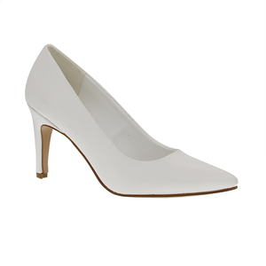 Nuovo Design bianco tacco alto punta a punta discoteca Sexy Stiletto pompe da <span class=keywords><strong>donna</strong></span> tacchi sottili abito tinta unita scarpe da <span class=keywords><strong>donna</strong></span> - Product Image 5