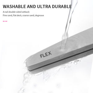 ชุดตะไบขัดเล็บ6ชิ้น,กระดาษทรายขัดเล็บเครื่องมือขัดเล็บสองด้านสามารถซักได้กระดาษทราย6ชิ้น - Product Image 4