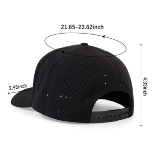 Quick-drying Solid Color Hole Short-brim Truck <b>Hat</b> Men Women Couples 5-Panel <b>Light</b> Board Simple Thin Baseball Cap - Product Image 4