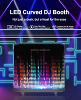 Toosen Comptoir DJ Booth Façade Bureau d'accueil Écran LED P1.8 P2 P2.5 Affichage LED intérieur extérieur pour réception Exposition et événements