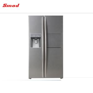 Réfrigérateur à multiportes en aluminium 550L, réfrigérateur latéral, avec machine à glace et mini bar à vendre - Product Image 4