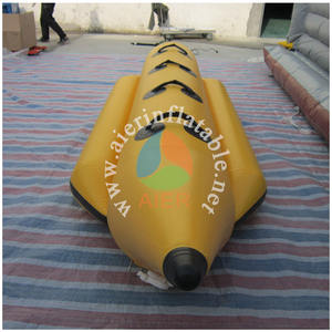 Waterspel Springkussens 4 Personen Water Schreeuwen Opblaasbare Vliegende Vis Bananenboot Voor Kinderen Volwassenen - Product Image 2