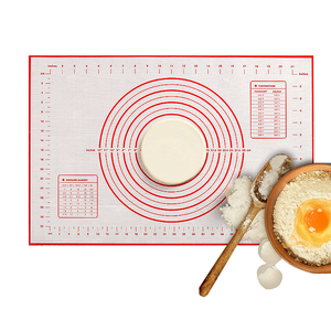 Wholesale Kitchen Non-slip <b>Silicone</b> Oven Liner Fondant Pie Crust Mat Dough Rolling Pastry with Measurements - Product Image 5