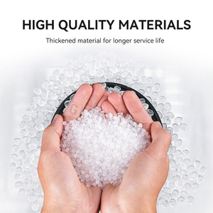 Nhựa 1.5 3 6 9Kg Tự Động Gà Vịt Ngỗng Chim Cút Chim <span class=keywords><strong>B</strong></span>ồ Câu Cho Ăn Xô Gia Cầm Trung Chuyển Cho Gà Với Chân - Product Image 4