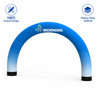 Arche de contrôle gonflable MORNINGir pour les courses cyclistes, les triathlons et les compétitions d'endurance