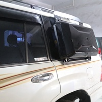 Pièces de Performance de haute qualité nouvelle boîte de rangement de fenêtre latérale ABS étui de sac d'école adapté pour LAND CRUISER PRADO LC100 FJ100 1998-2006