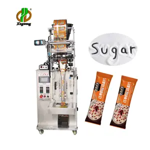 Automatic vertical salt packaging machine back seal 3-in-1 coffee stick volumetric packing machine