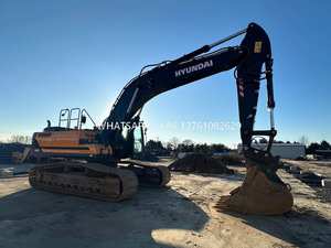 Excavatrice sur chenilles Hyundai 380 d'occasion avec moteur Cummins importé de Corée du Sud, capacité de la benne de 1,62 m, puissance de 268 kW - Product Image 3