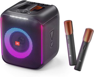 Altavoz Bluetooth <span class=keywords><strong>JBL</strong></span> PartyBox Encore <span class=keywords><strong>Essential</strong></span> Music Warrior Singing Edition Original con Micrófono - Portátil - Product Image 1