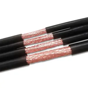 Kabel transmisi sinyal RS485 kualitas bagus 2 Core 1.5Mm kawat operasi kontrol kabel Pvc hitam harga terbaik