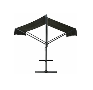 עם UV הגנה משלוח עומד נשלף סוכך פטיו סוכך חיצוני שמש צל עבור פטיו סיפון חצר - Product Image 3