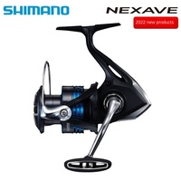 Moulinet de Pêche Spinning Simano 21 Nexave 100% Original pour Carpe Rivière Lac, Roue Métallique Variée 1000/2000/2500/4000HG