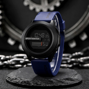 50-<b>meter</b> waterproof electronic watch - stylish men's and women's sports model with multi-functional digital display and night li - Product Image 2