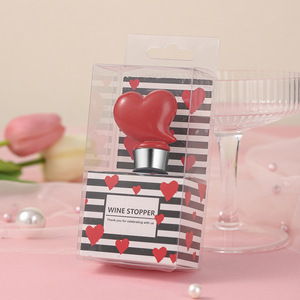 Bouchon de bouteille en alliage en forme de cœur, bouchon de bouteille hermétique pour mariage, cadeau de la Saint-Valentin - Product Image 4