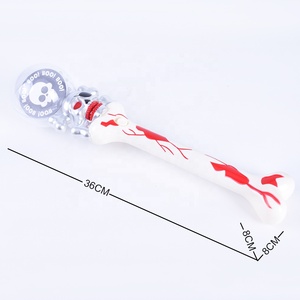 Halloween Blinkende Magie Optische Spinning Wands Bunte Led Pirate knochen bars Leucht Stick Licht Up Spielzeug - Product Image 5