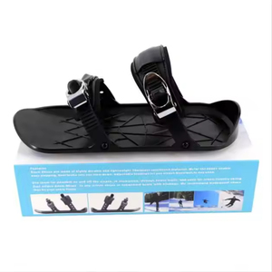 Patins à neige courts réglables Skiboards Mini patins de ski Chaussures de ski pour les sports de neige en plein air - Product Image 5