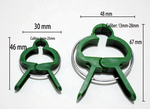 Tomate Fleur Jardin Vert En Plastique Jardin Ressort Clips Vert En Plastique Plante <span class=keywords><strong>Pince</strong></span> - Product Image 2
