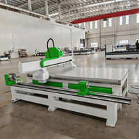 Machine de gravure CNC 3D 4 axes pour le bois, le métal et la pierre, modèle 1325 avec axe rotatif latéral - Prix