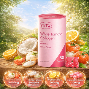 Weiße Tomaten-Kollagen-Gummibärchen mit Zitronengeschmack für Hautelastizität, Anti-Falten, Strahlende Jugendliche Haut, Nahrungsergänzungsmittel - Product Image 6