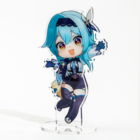 Personnages Personnages Personnages de Standee en Acrylique Transparent à Double Impression Porte-clés Standee