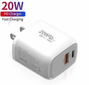 Cargador de Viaje de Alta Calidad con Doble Puerto USB+Tipo-C de 20W para Móviles iPhone - Product Image 5