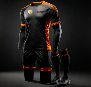 Set Jersey Sepak Bola Reversibel Custom, Cepat Kering, Bernapas, Polyester, Seragam Sepak Bola Sublimasi OEM, Perlengkapan Tim Latihan, Logo - Product Image 1