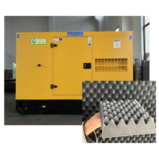 3-Phase Silent Type SDEC Diesel Generator ATS Control System 25kVA-100kVA 60Hz Frequency 240V/480V Rated Soundproof Canopy