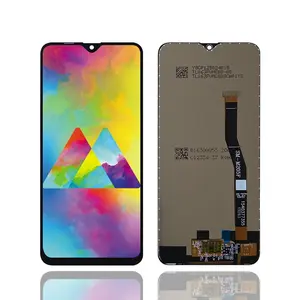 Hi-Q layar LCD sentuh, Digitizer tampilan LCD untuk Samsung Galaxy M10 M20 M205 M205F M205G M30 M50 untuk Samsung M205 M20