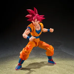 Action Figure Drag0n SHF Super Saiyan God Aura <span class=keywords><strong>Goku</strong></span> 3.0, Statuetta Anime Collezionabile ad Alta Posizionalità, Giocattolo per Uomini, Idea Regalo - Product Image 5