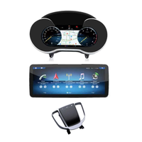 Reproductor de DVD para Auto de 12.3 Pulgadas, Radio Android con Pantalla Táctil, Navegación GPS, Carplay para Mercedes-Benz Clase C W205/GLC 2015-2018