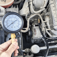 Herramienta de Reparación de Automóviles TU-12, Manómetro de Presión de Aceite Profesional, Herramienta de Diagnóstico de Motor