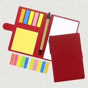 Custom LOGO Printed Small Pocket Sticky Notes <b>A5</b> Notebook Steno Pads Lined <b>Notepad</b> with Pen - Product Image 3